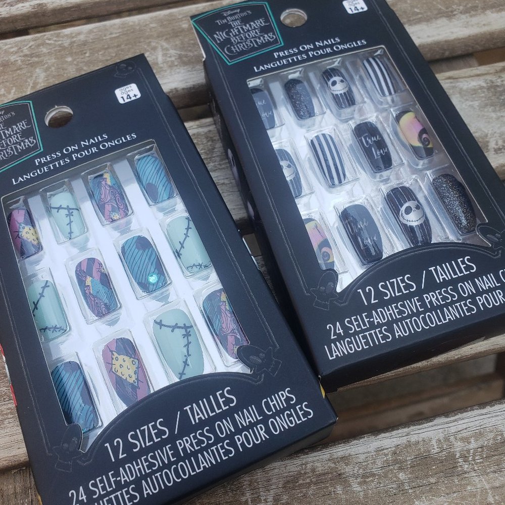 HP! 💖 Nightmare Before Christmas Press On Nails NIB! - Picture 7 of 7